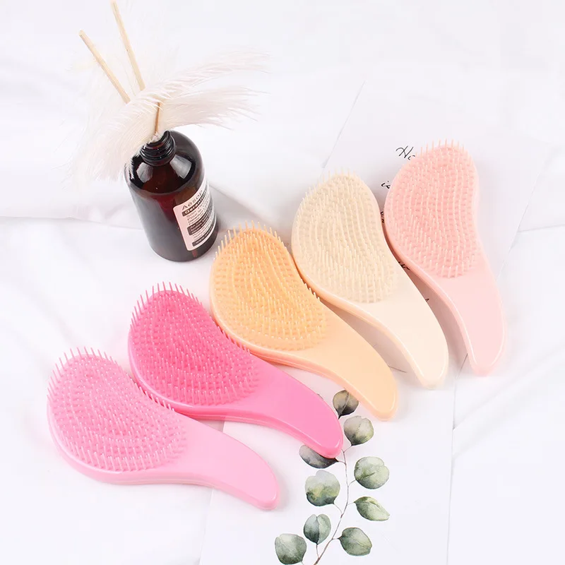 

Comb Plastic Smooth Hair Non-knotted Massage Comb Cute and Portable Does Not Hurt The Scalp Soft Tooth Hairdressing Comb