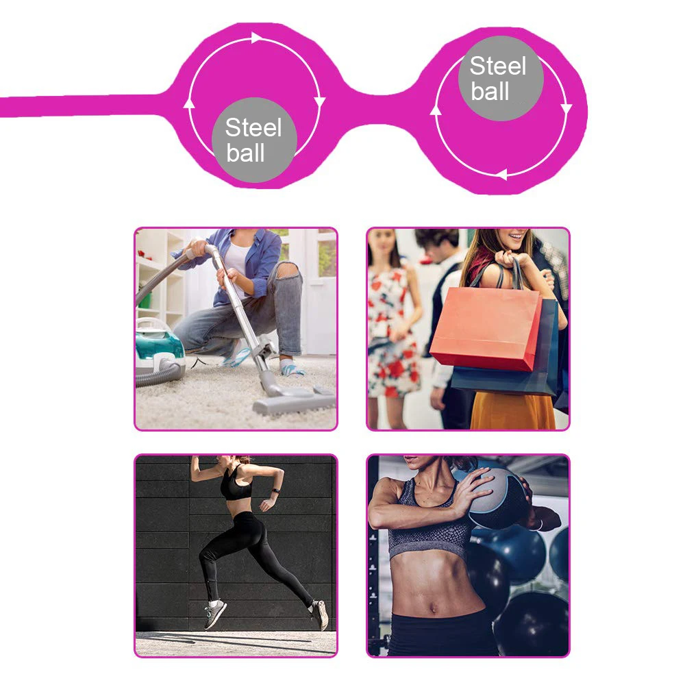 Безопасные Силиконовые Шарики Кегеля тренажер для укрепления влагалища