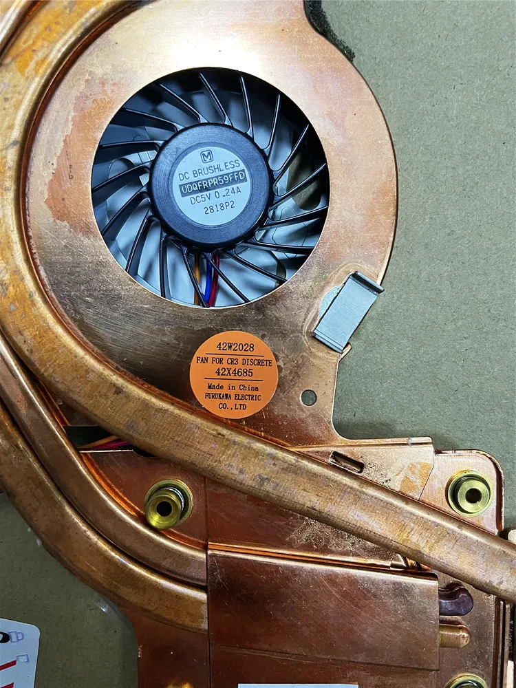 new original heatsink cooling fan radiator cooler for lenovo thinkpad t61 t61p 15 5 laptop fru42w2028 42x4685 free global shipping