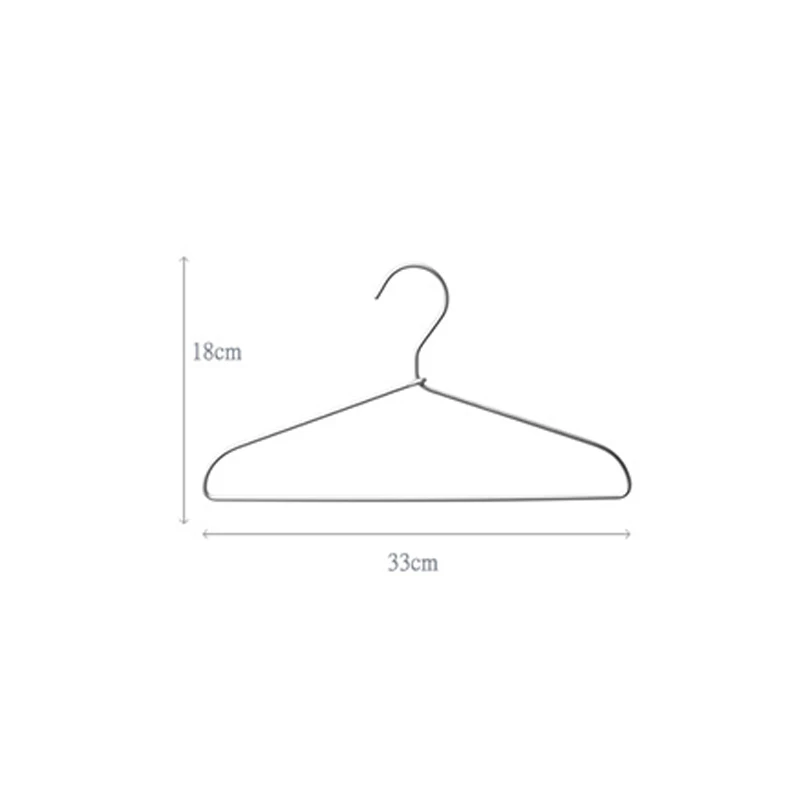 

Aluminum hanger Metal non-marking hanger air aluminium clothes support minimalist design