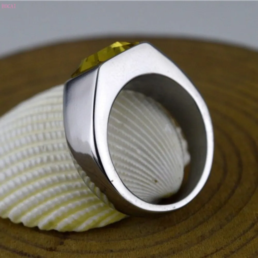 2020 Новое Стильное модное кольцо из тутаниевой стали рок-н-ролл на палец с