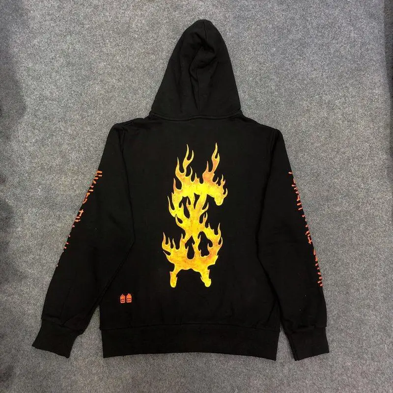 

19ss Flaming Dollar Travis Scott ASTROWORLD Hoodie Sweatshirts Mens Kanye West Hip Hop High Street ASTROWORLD World Pullover