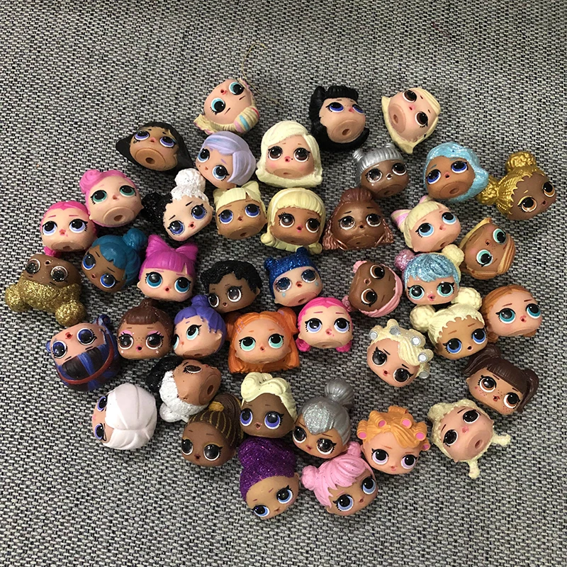 Оригинальные куклы LOL голова экшн-фигурки игрушки для девочек подарок детские