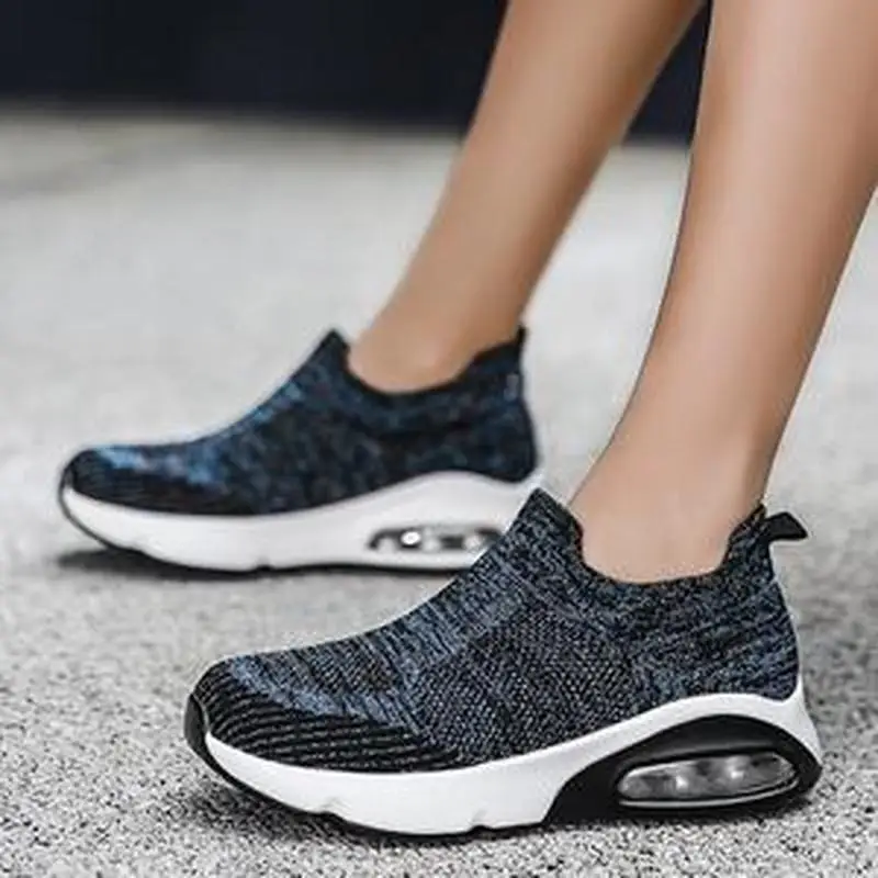 

Women Flats Shoes Woman Slip on Plus Size Breathable Mesh Sneakers Soft Sports Shoe Chaussures Femme Zapatos Mujer Sapato