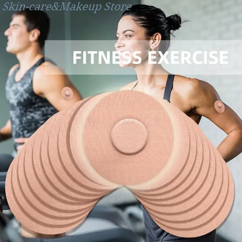 

10 шт., водонепроницаемые клейкие патчи для датчиков