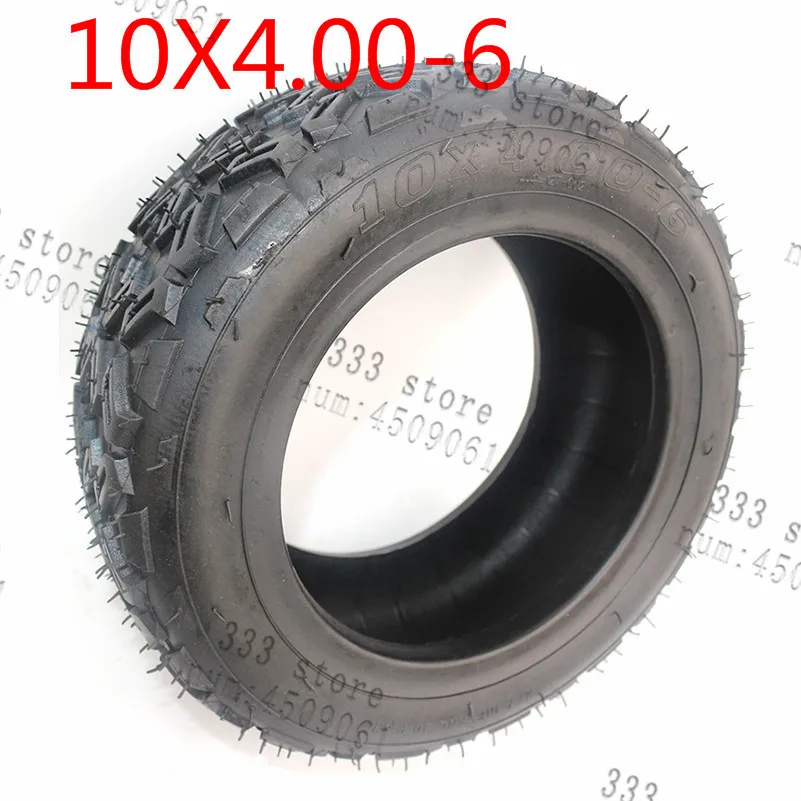 10X4.00-6 10*4.00-6 Tubeless Vacuum Tyre For Harley Electric Citycoco Scooter snow plow Go karts ATV | Автомобили и мотоциклы