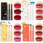 13 шт.компл. матовая водостойкая бархатная помада набор сексуальных красных и коричневых пигментов макияж стойкая Профессиональная помада набор ручек