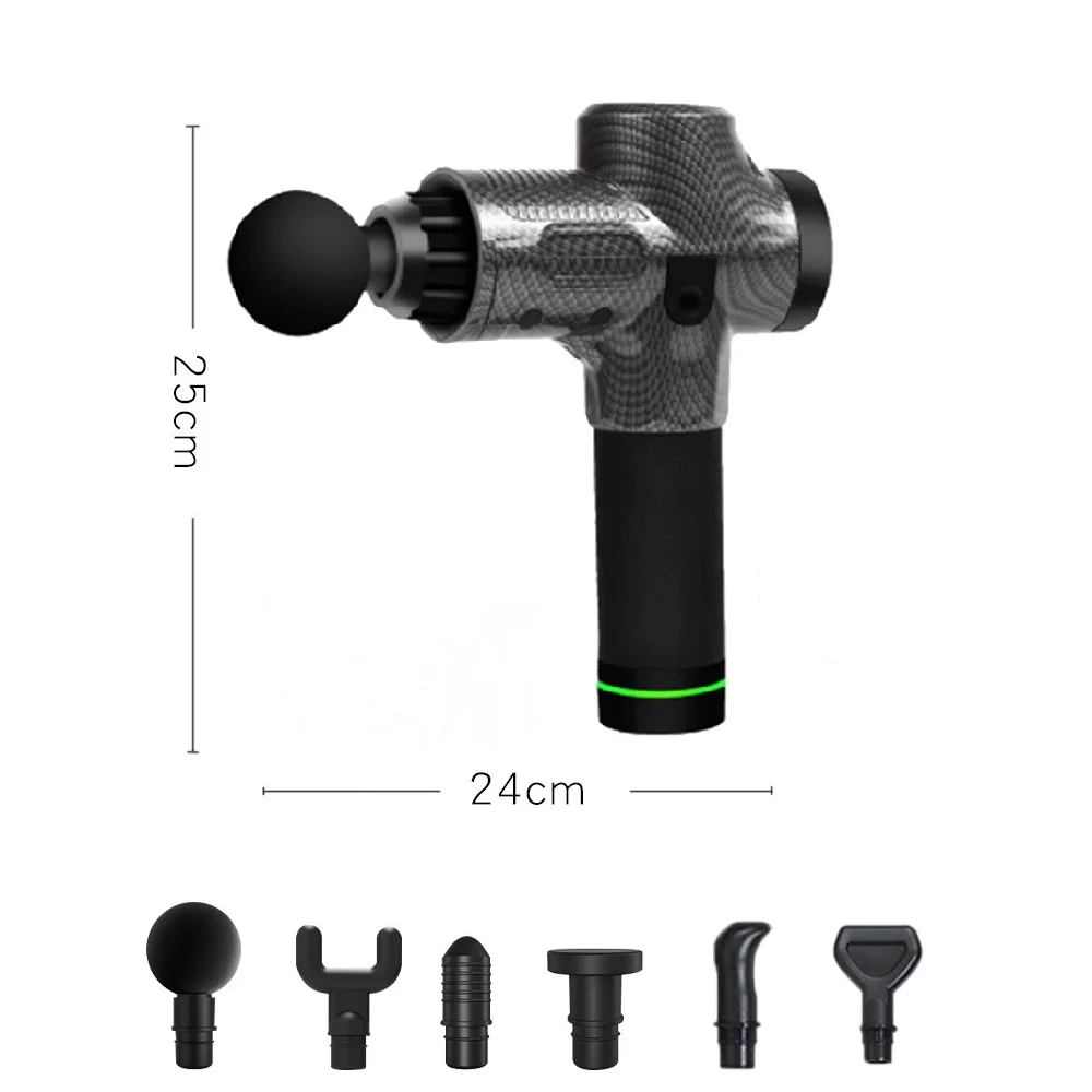 

2021 New upgraded electric fascia gun touch screen full body massage gun portable muscle relaxation massager vibration