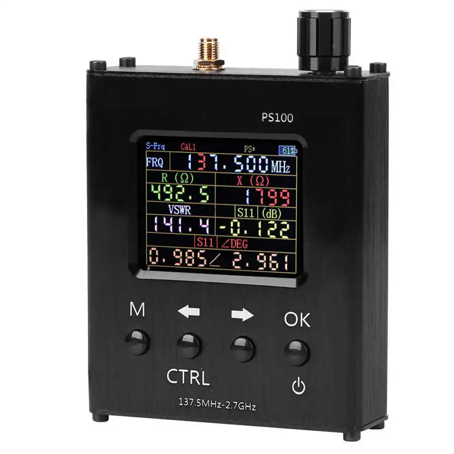 N1201SA антенна на УФ анализатор Измеритель векторного сопротивления SWR 140 МГц 2 7 ГГц