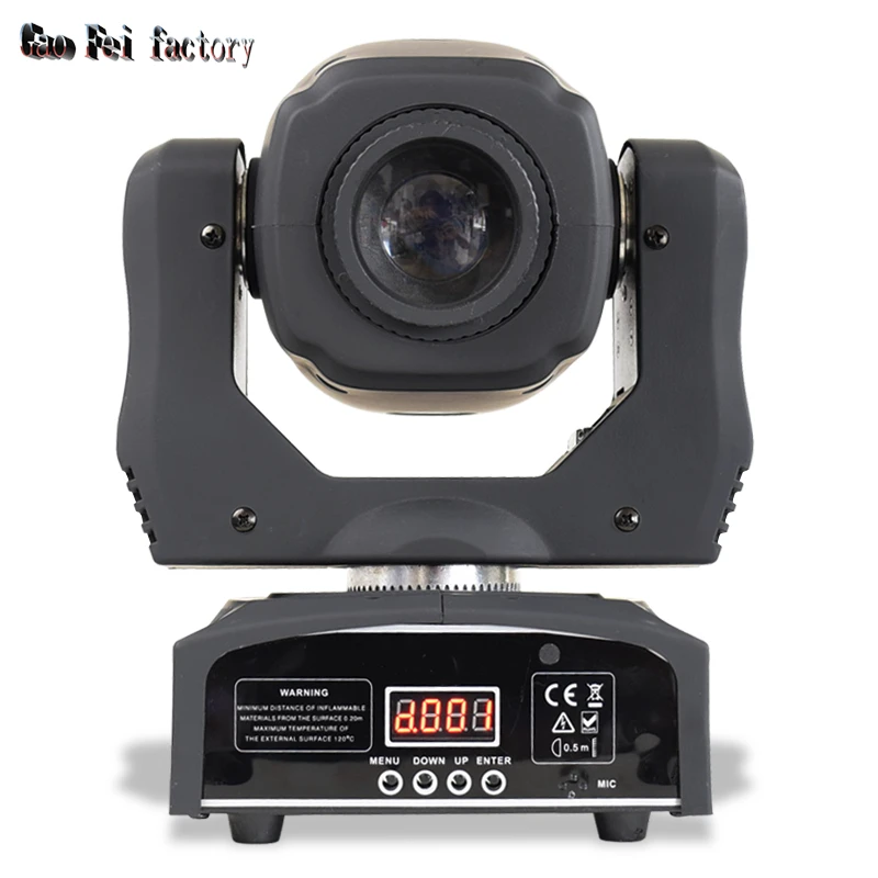 Скидка Сценический прожектор с движущейся головкой, 60 Вт, светодиодный фонарь 512 с Lyre Gobos и цветами, 3-лицевая призма, подходит для диджея, дискотевеч...