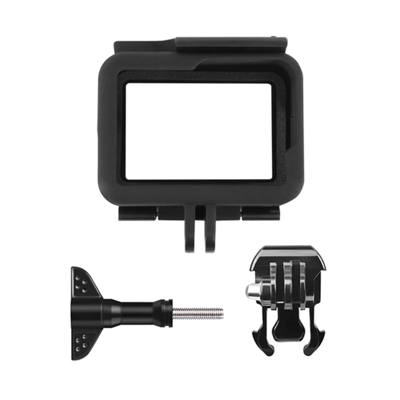 Frame for GoPro Hero (2018) / 6 5 Housing Border Protective Shell Case Accessories Go Pro Hero6 Hero5 Black with Quick Pul | Электроника