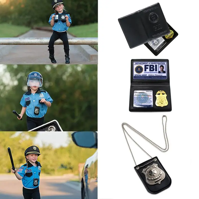 Детские костюмы косплей Америки полиции ролевая игра поставляет детские Детский