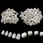 2 упаковки резиновых виниров для зубов, ультратонкие отбеливающие резиновые молярные передние временные короны, фарфоровые стоматологические материалы, уход за полостью рта