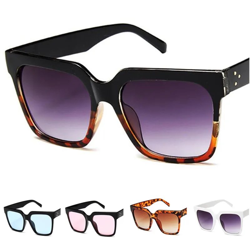 

Fashion Personality Sunglasses Rice Nails Sun Glasses Anti-UV Spectacle Square Eyeglasses Goggle A++