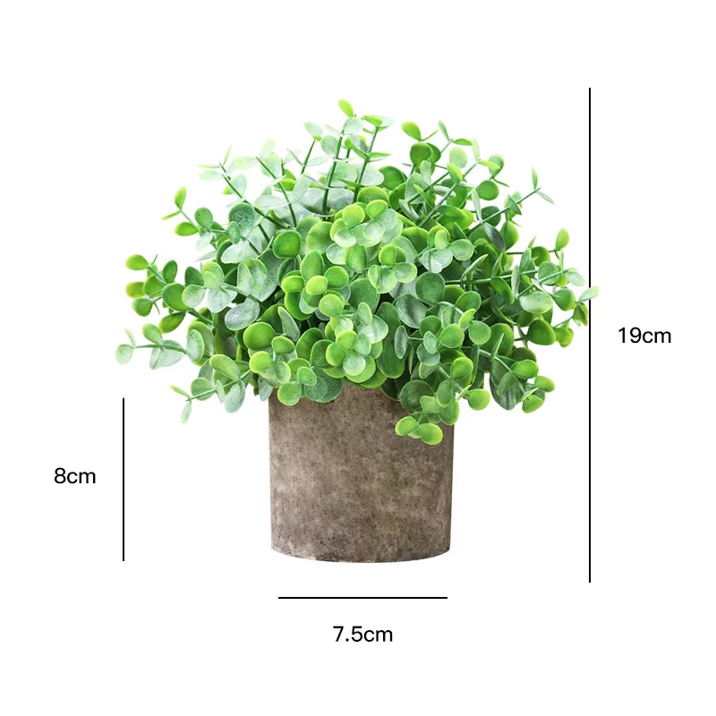 Зеленый растение в горшке Моделирование растения под старину с 65 &quotкошачий