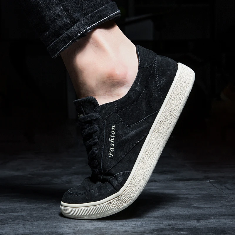 Men Comfortable Genuine Leather Shoes Oxford shoes lace up fashion Cow suede Business men | Обувь