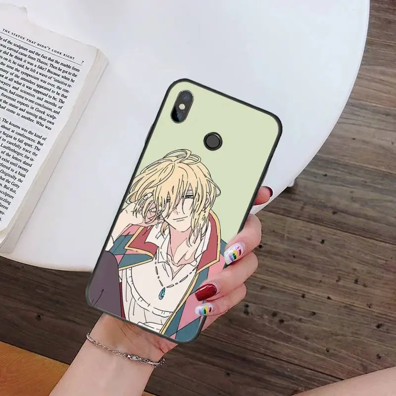 

Japan anime Howls Moving Castle Phone Case For Xiaomi Redmi note 7 8 9 t k30 max3 9 s 10 pro lite