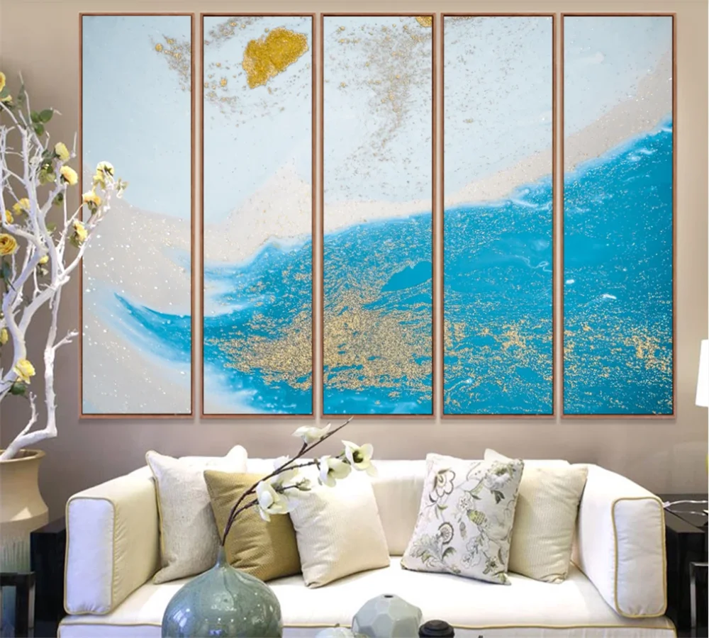 Пользовательские 3D обои настенная абстрактная художественная концепция Новый