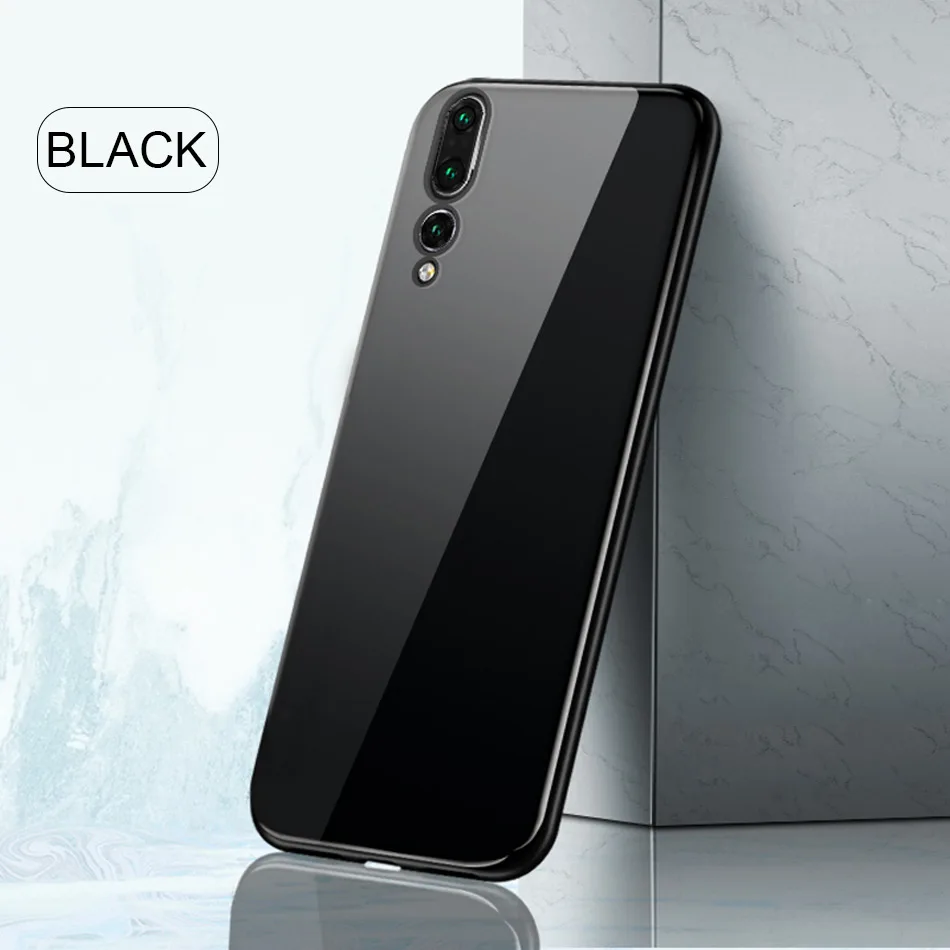 Transparent Black 360 магнитный чехол для huawei P30 P20 Lite P10 Plus Nova 2S 2i 3 3i 3e 4 4e Y6 Prime Y9 Коврики 10 20 20X чехол s - Цвет: Transparent Black