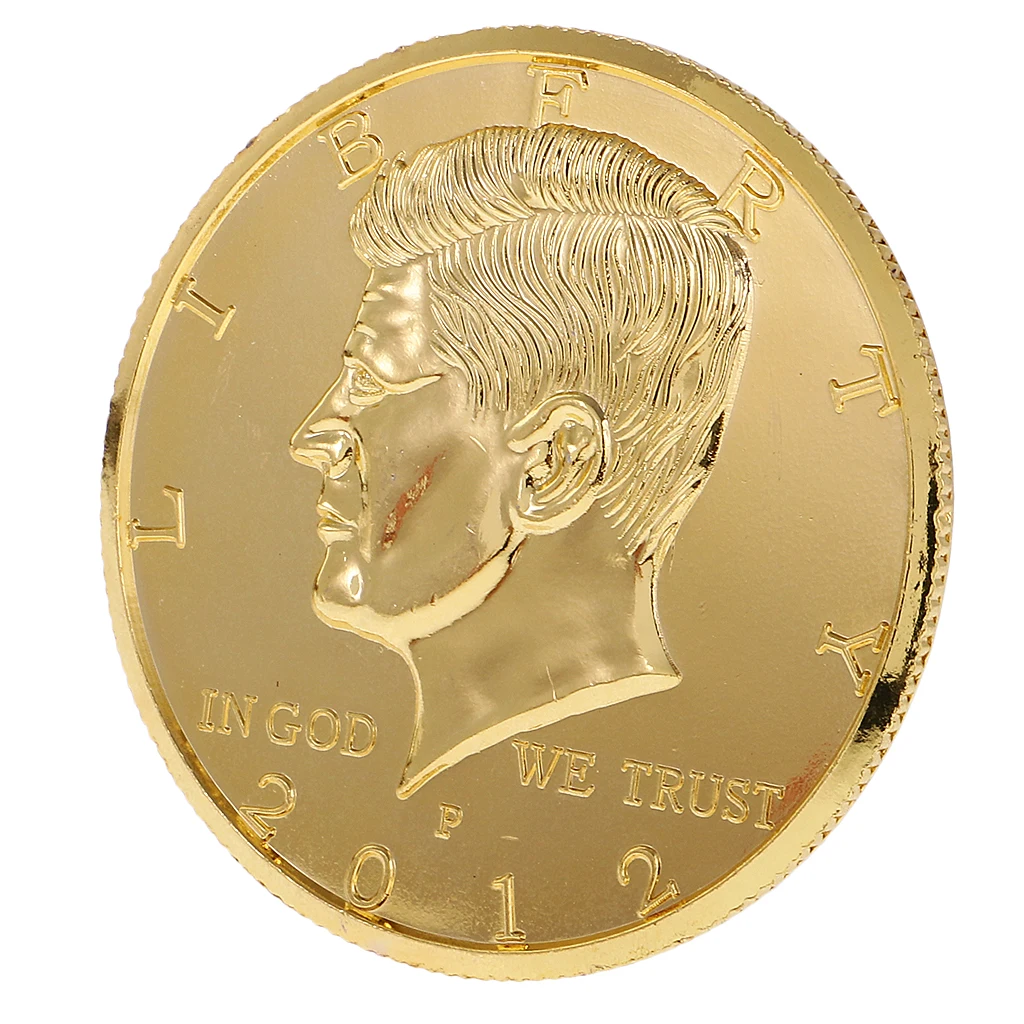 Двухстороннее Металлическое Производство Jumbo Magic Coin волшебный трюк Prop | Игрушки и