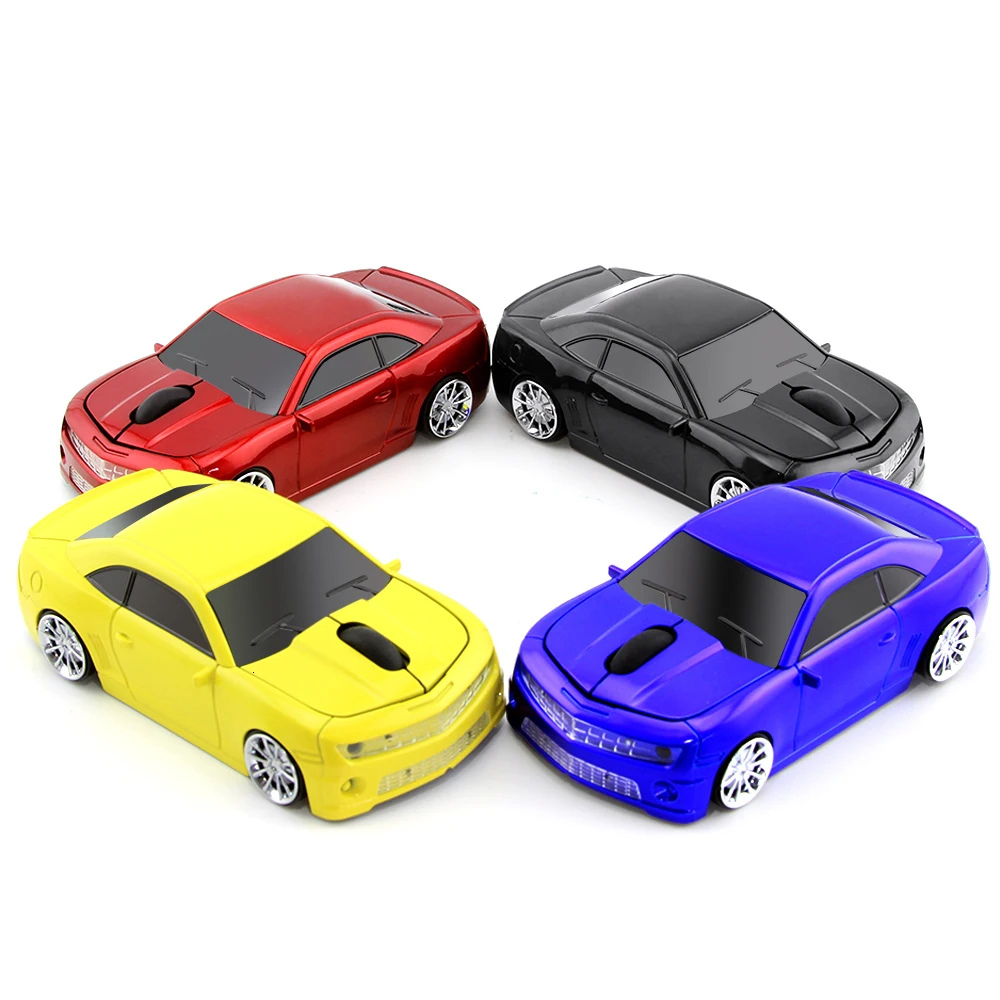 CHYI, беспроводная мышь, эргономичная, 2,4 ГГц, 1600 dpi, 5th Gen, Camaro, мышка для автомобиля, 4 цвета, спортивный Кош для ПК, ноутбука, рабочего стола
