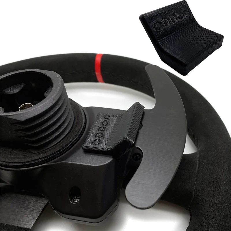 

Mini Magnetic Paddle Heavy Duty Shifter For Thrustmaster T-GT/T300 Parts Gear Racing Games Parts Black