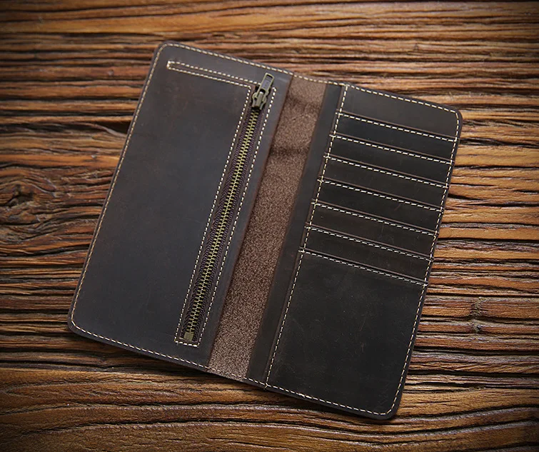 SIKU men's leather wallet coin purses holders fashion wallet men Italy leather