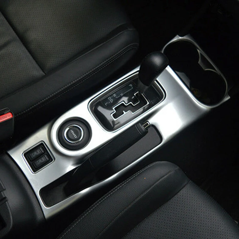 Для Mitsubishi Outlander 2013 2016 ABS хромированный держатель для стаканов с зубчатой