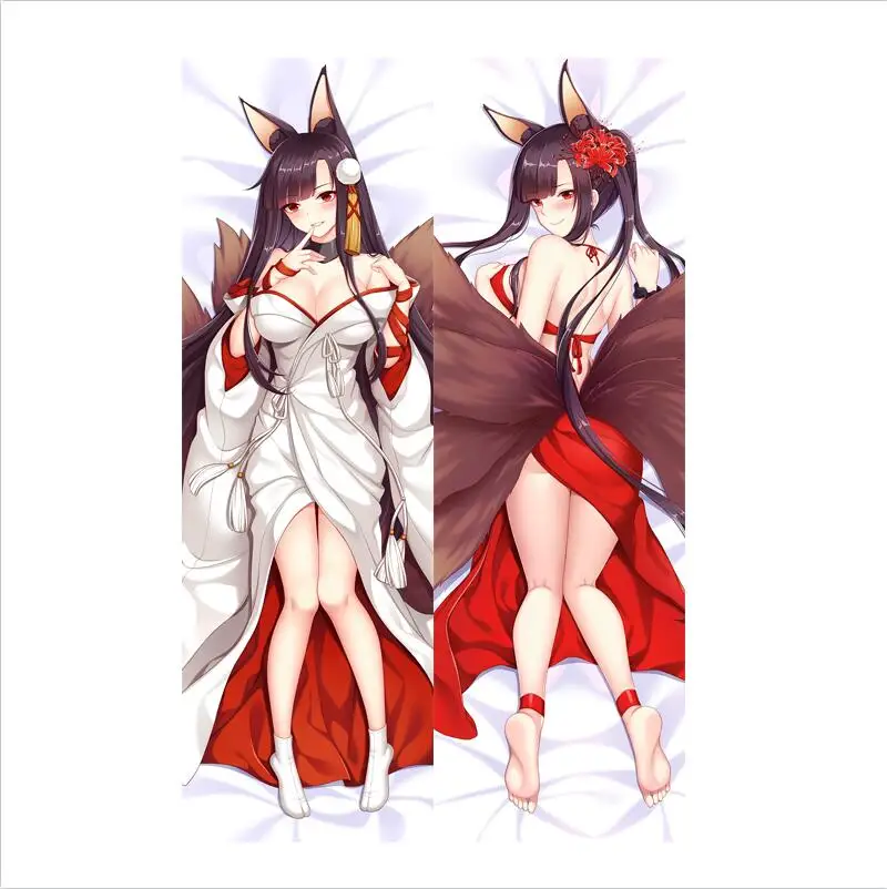 Azur Lane акаджи каэде игра Dakimakura обниматься тела Чехол Подушка отаку длинная