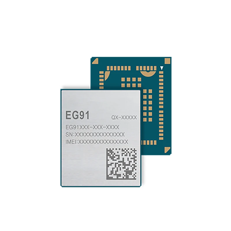 

Модуль EG91 LTE категории 1 SMT по всему миру LTE, UMTS/HSPA + и GSM/GPRS/EDGE EG91-E B1/B3/B7/B8/B20/B28A EG91-NA B2/B4/B5/B12/B13