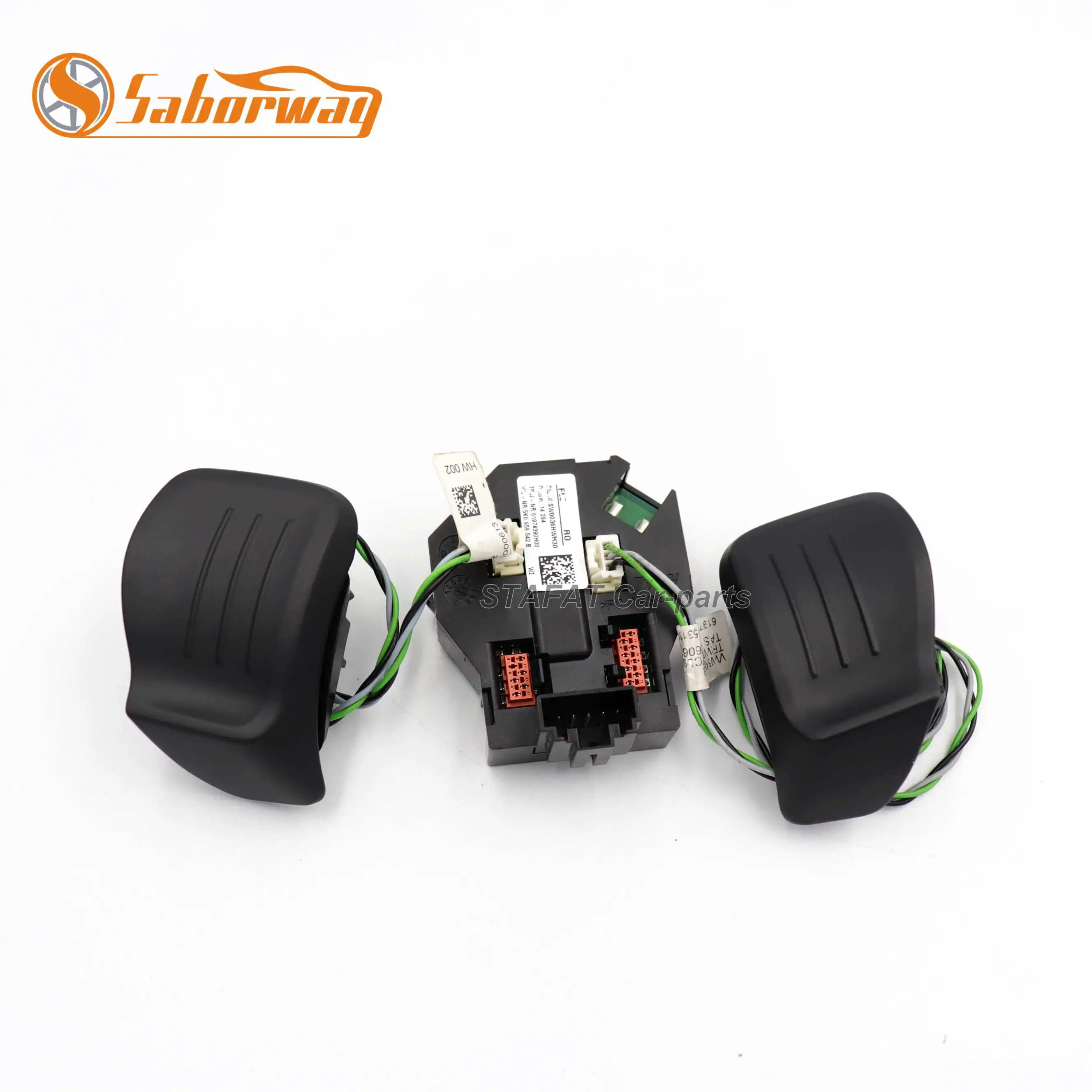 Shift Paddle Module Saborway руль многофункциональный переключатель управления и модуль для Golf EOS Tiguan Touran 5C0959537A 5C0959538B - Цвет: Shift Paddle Module