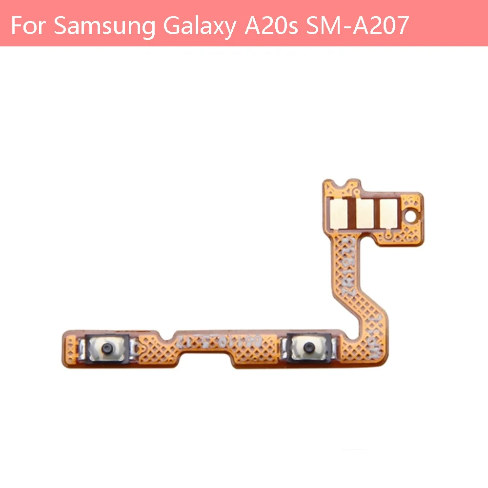 

For Samsung Galaxy A20s A207 Power On/Off Volume Button Flex Cable Replace Part