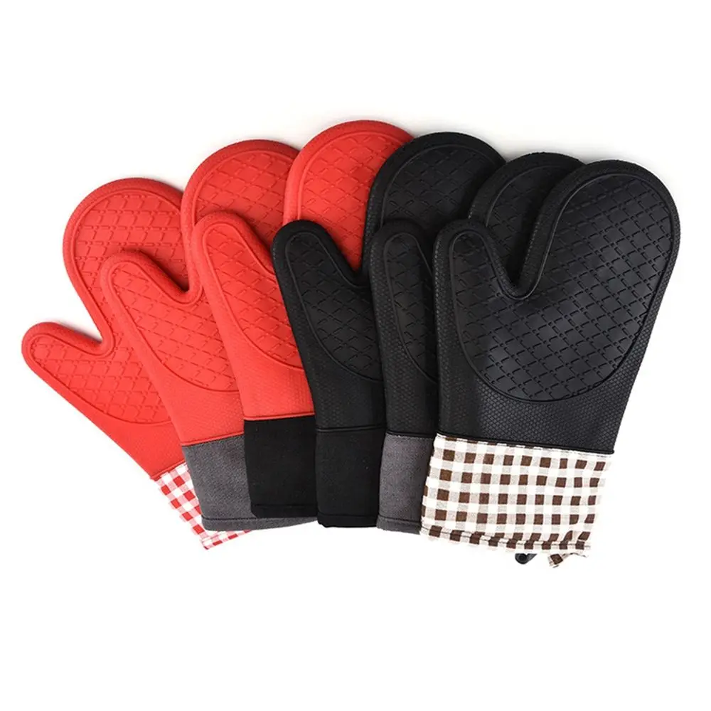 

Hot Pot Bakeware Cooking BBQ Kitchen Gadgets Microwave Gloves Baking Tool Oven Mitts