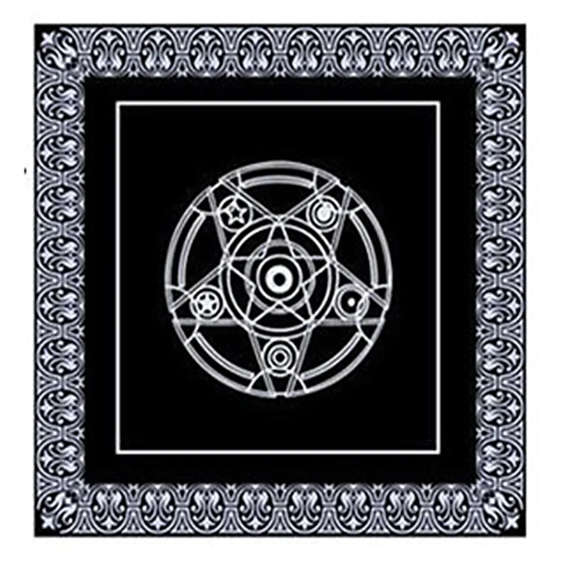 49x49 см Нетканый материал Настольная игра текстиль Таро покрытие стола игральных