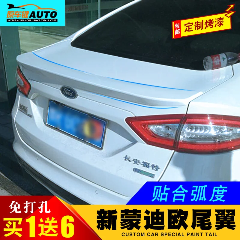 

Suitable For Ford 13-17 New Tail, 14-15-16 Mondeo No Hole Fixing Wing