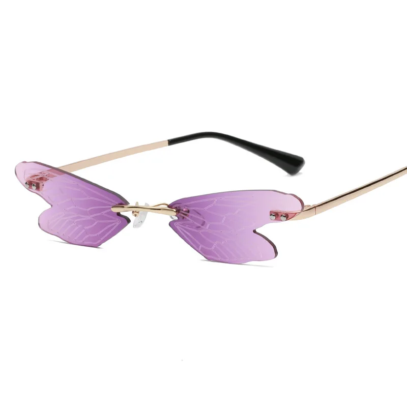 Оправы для очков Yoovos Rimless для женщин 2023 бабочки очки для женщин/мужчин брендовые очки для оптовой продажи Gafas De Sol on.