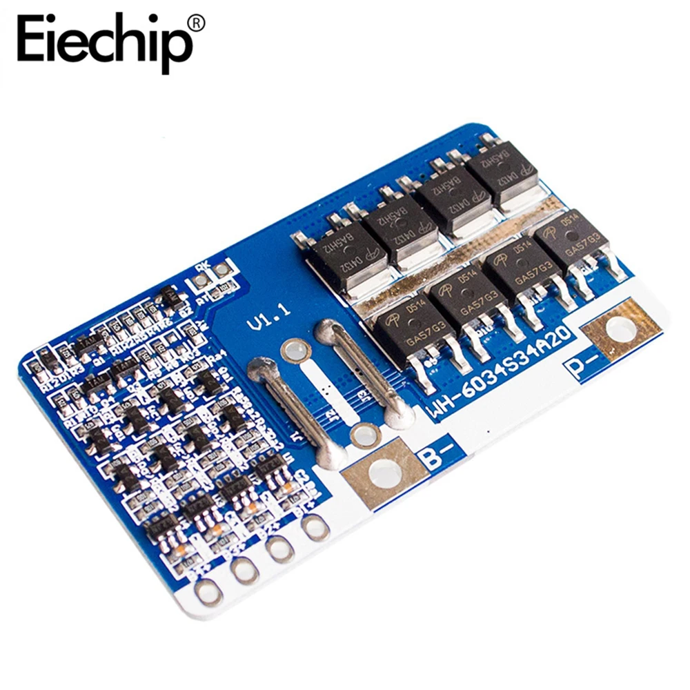4S 20A 14 8 V литий ионный аккумулятор 18650 зарядное устройство PCB BMS PCM Защитная плата