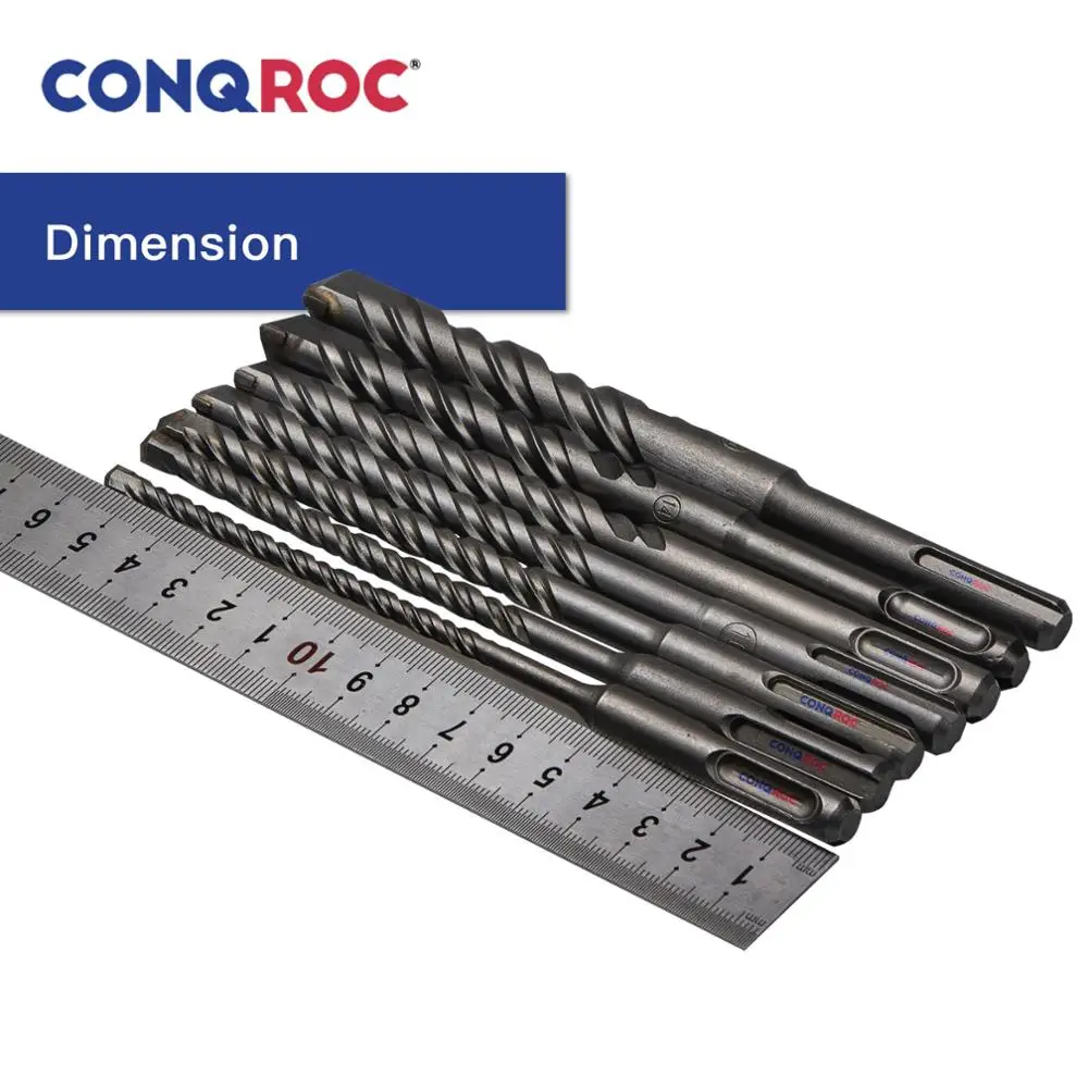 5 шт. 160 мм SDS Plus сверла для каменной кладки плоский карбидный наконечник ударные | 6
