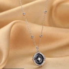 Ожерелье женское с серебряным покрытием S925, XL408