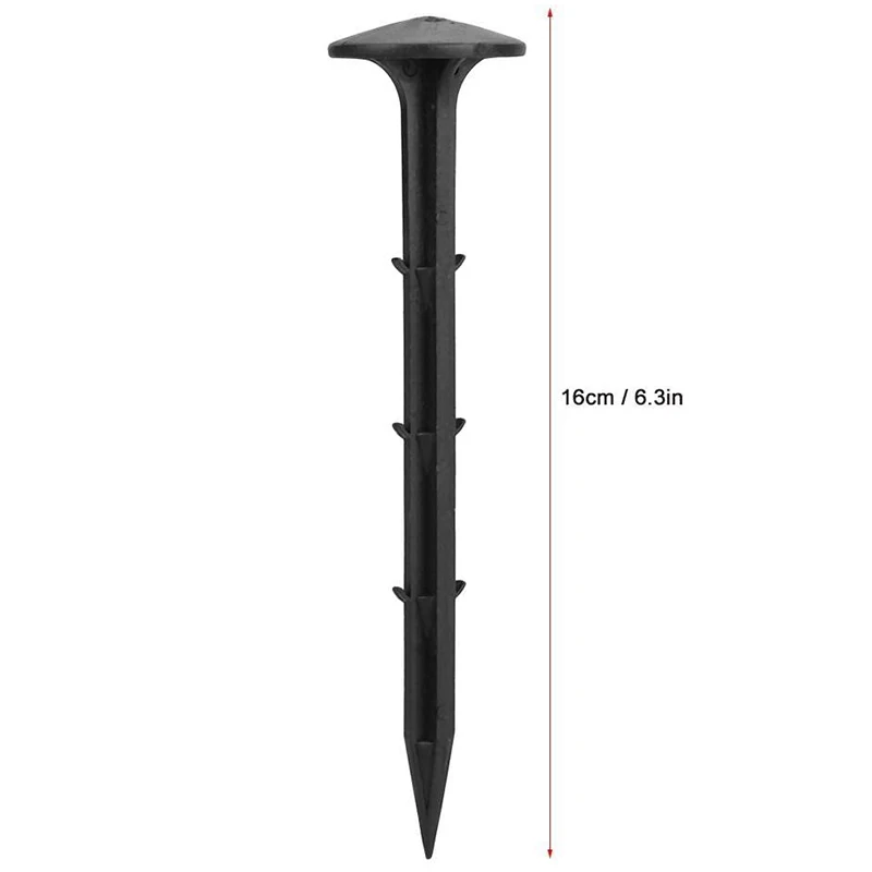 Пластиковая палатка колышки небьющиеся негибкие садовые грунтовые Кемпинг Тент