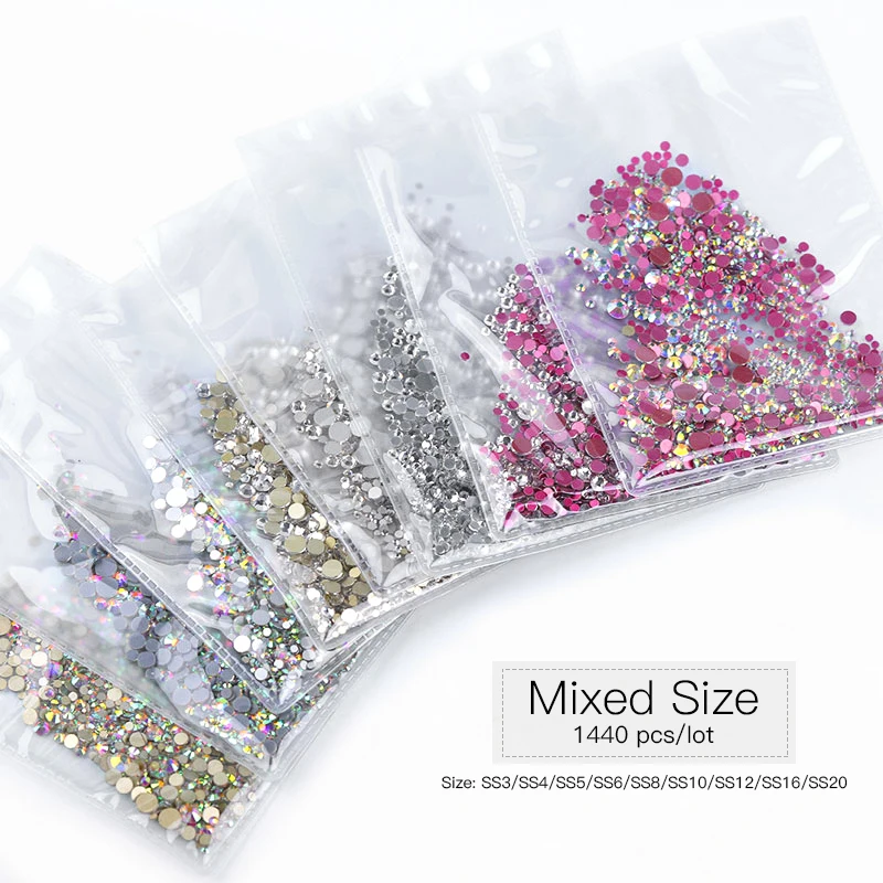 Набор 3D Стразы для ногтей набор камней восковая точечная ручка стразы нейл арта