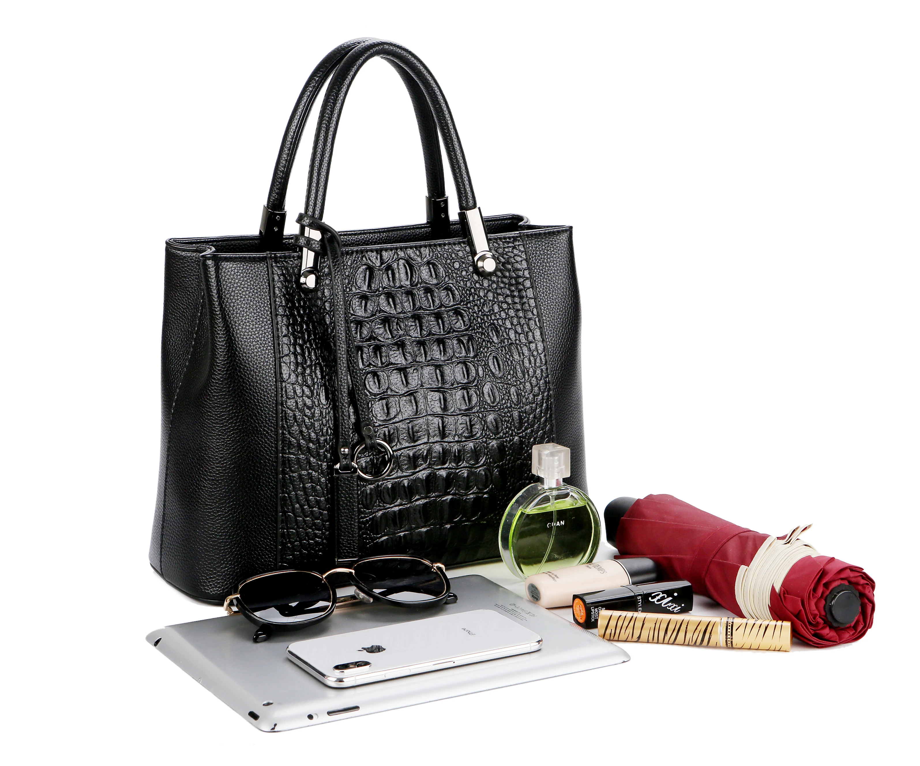 

AISNOW 2020 Women bag Women's Leather Handbags Luxury Lady Hand Bags With Purse Pocket Women Messenger Bag Big Tote Sac Bols