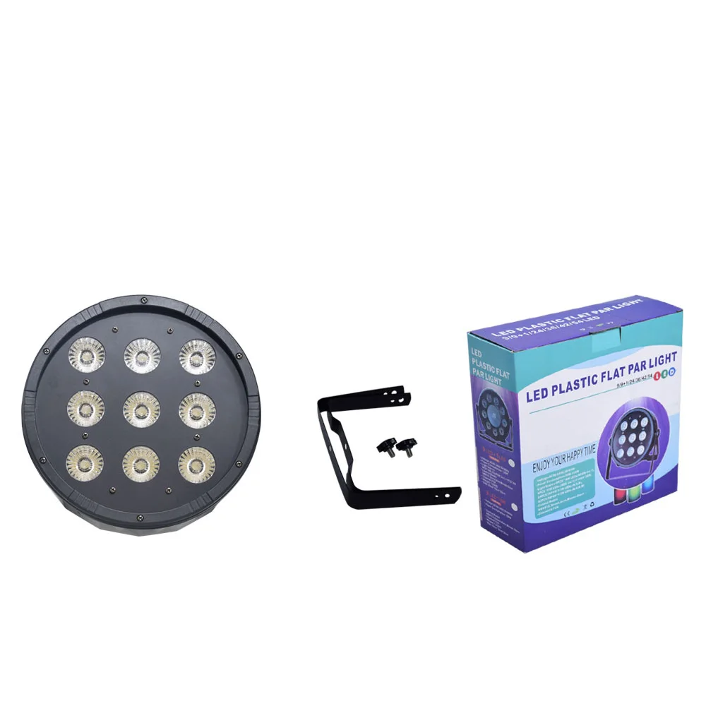 Эффект Dj контроллер освещения DMX мыть Led RGBW 9x12w для музыкального концерта | Лампы и
