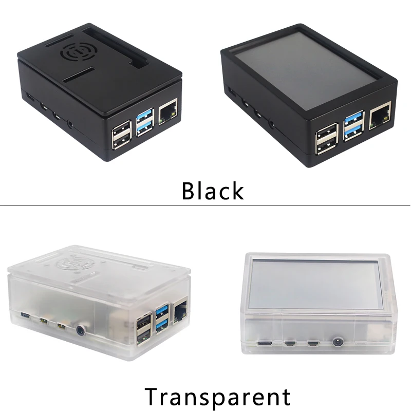 50 FPS 3 5 дюйма Raspberry Pi 4 Модель B сенсорный ЖК экран 480x320 дисплей + Корпус ABS чехол для с