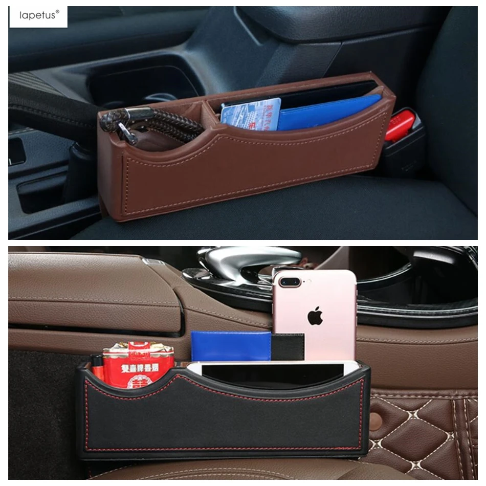 

Lapetus Accessories For Nissan Qashqai J11 / X-Trail T32 Rogue / Teana Altima Seat Gap Container Storage Box Cover Kit 1 Pcs