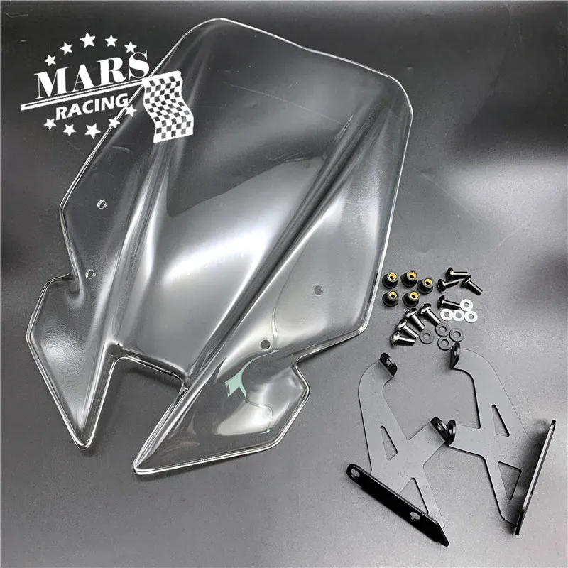 Лобовое стекло для мотоцикла козырек штормовка подходит Yamaha New MT09 MT-09 17 FZ-09 FZ09