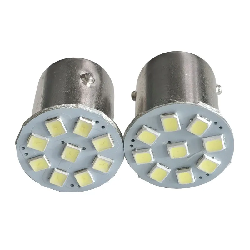 2PCS 1156 BA15S P21W 3258 9smd Chips LED Bulb For Auto Car Backup Tail Turn Signal Lights Lamp White - купить по выгодной цене |