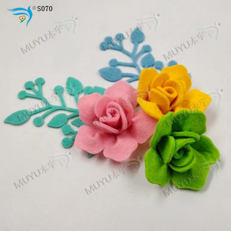 Flower-S070 стальные деревянные штампы для скрапбукинга Толщина/15,8 мм/