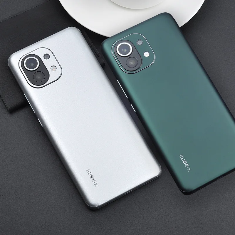 Ультра улучшенная ледяная пленка для Xiaomi Mi 11 10 Pro полностью закрывающая кожаная