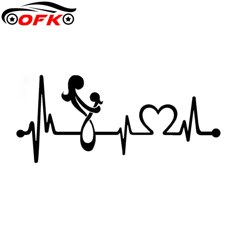 

Мама любит дочь сердцебиение выглядит как зеркало черный/Серебряный 20,4 см * 8,9 см